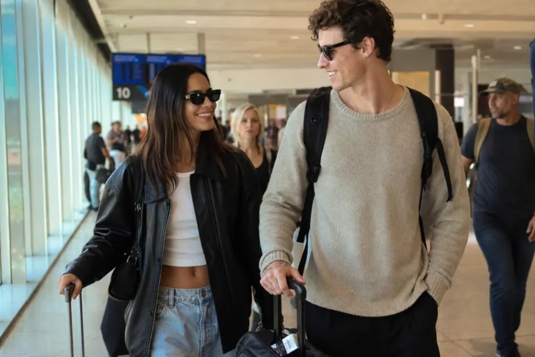 img bruna shawn flagrados aeroporto
